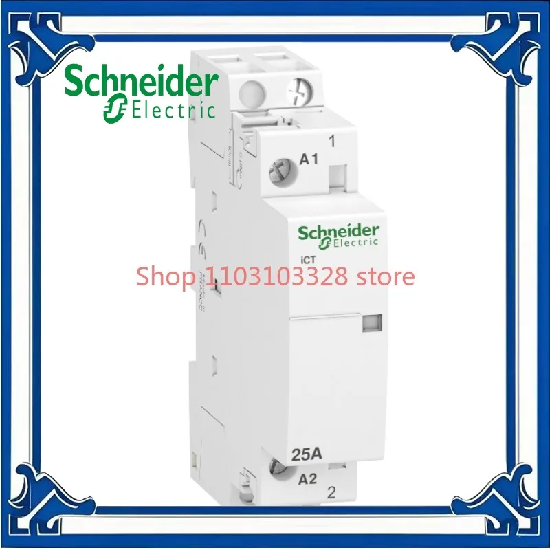 

Schneider ICT modular contactor, ICT 1P 1NO 230~240V 25A, A9C20731 A9CT10125