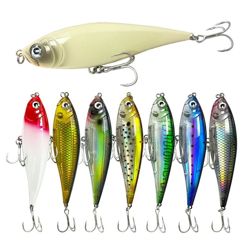 

Floating Pencil Fishing Lures Inshore Twitch Artificial Hard Bait 30g 130mm Saltwater Trout Isca Pesca Wobbler Fishing Equipment