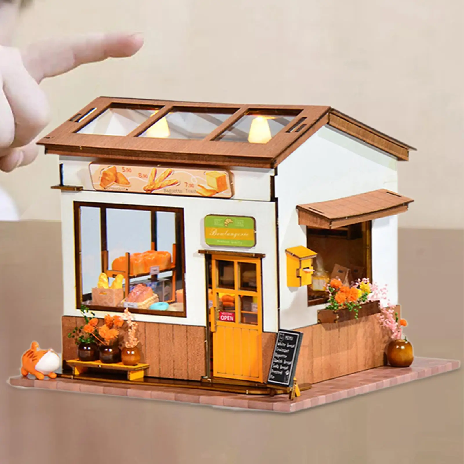 

DIY Miniature Dollhouse Kits 3D Wooden Puzzle for Boys Girls Aduls Friends