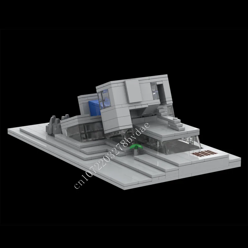 450 pçs projeto de casa islandesa moc criativo vista rua modelo blocos de construção arquitetura diy educação montagem modelo brinquedo presente