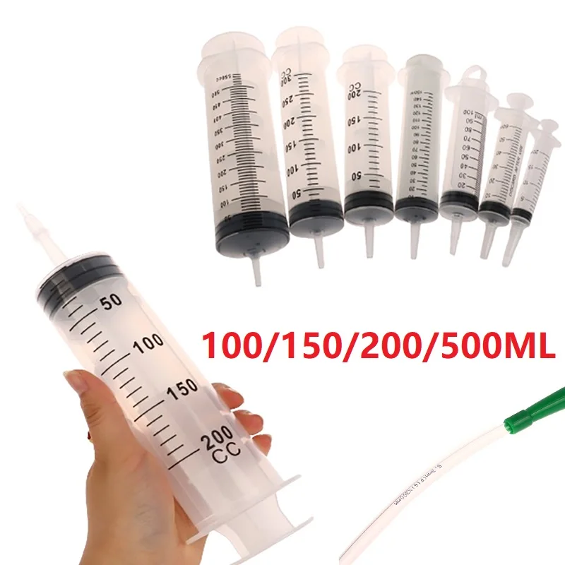 再利用可能なプラスチックシリンジポンプ,健康測定,ポンプ,油,母乳育児用接着剤充填,150 200 300 ml容量