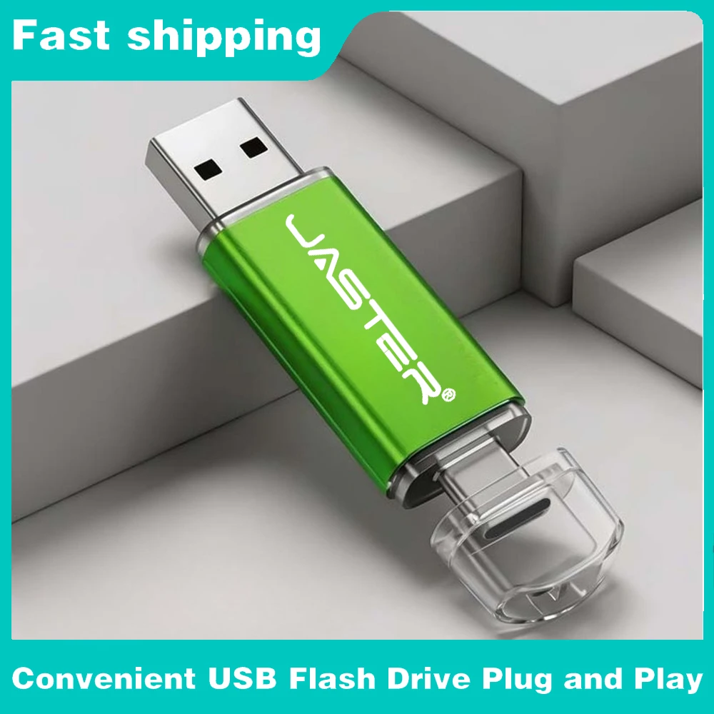 JASTER New Hight Quality USB Flash Drive 64GB 128G Pendrive 4GB Color Memory Stick Real Capacity U Disk Cle Usb 8GB 32GB U Disk