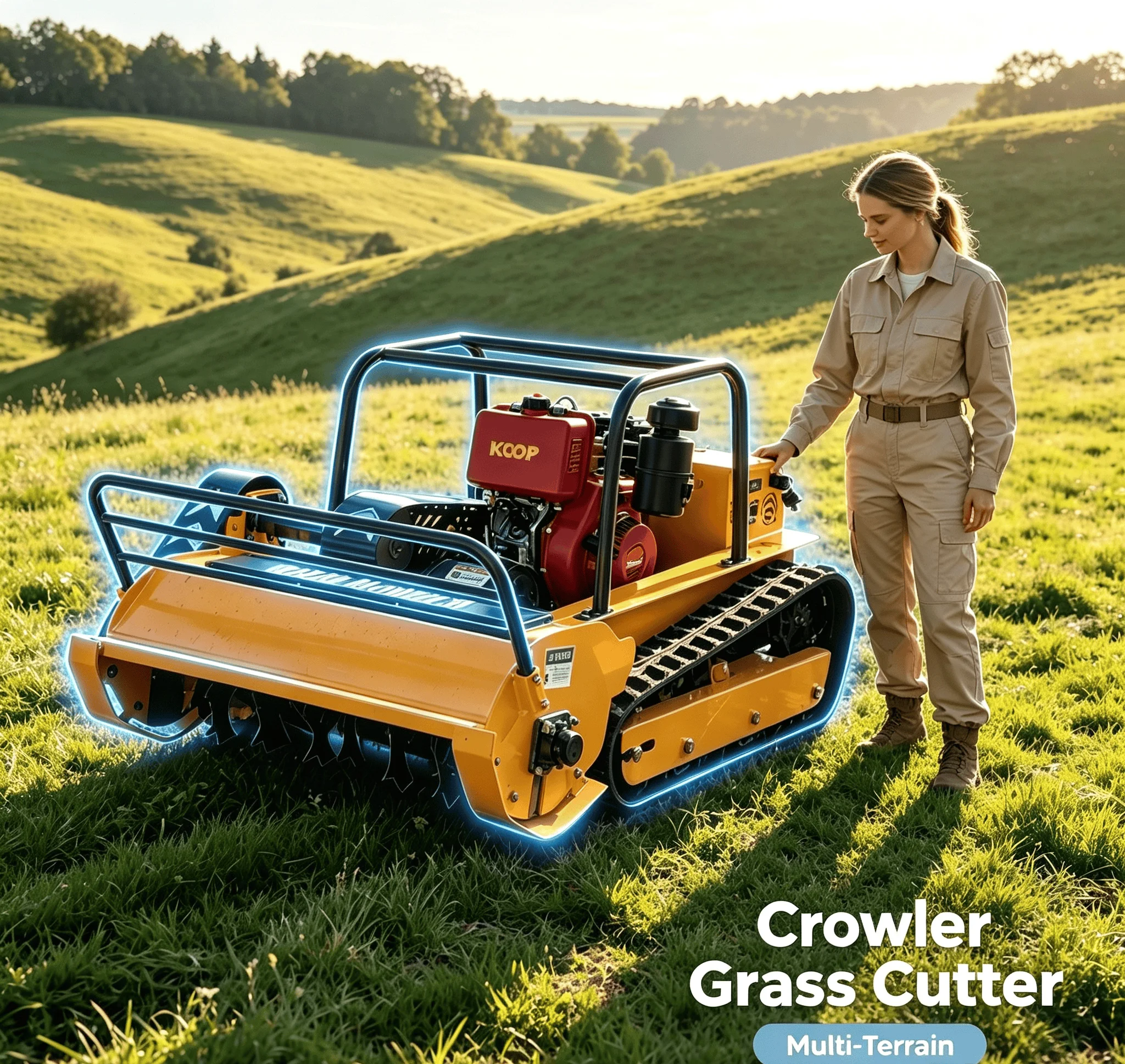 Customized Scenic Green Area 800s mower zero turn Robot Grass Mower, Silent Working Won’t Disturb Surrounding Environment