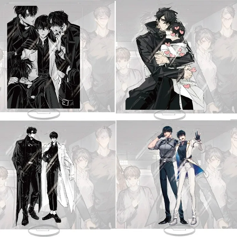 Embrace Each Other Standing Plates Omniscient Reader’s Viewpoint Anime Acrylic Model Cartoon Collectible Desk Ornaments Toys