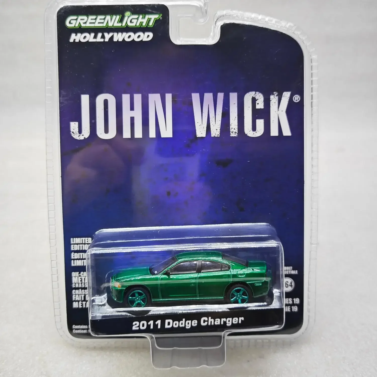 

Greenlight 1:64 John Wick 2011, Dodge Charger SXT, коллекция моделей автомобилей из статического сплава, орнамент, игрушка