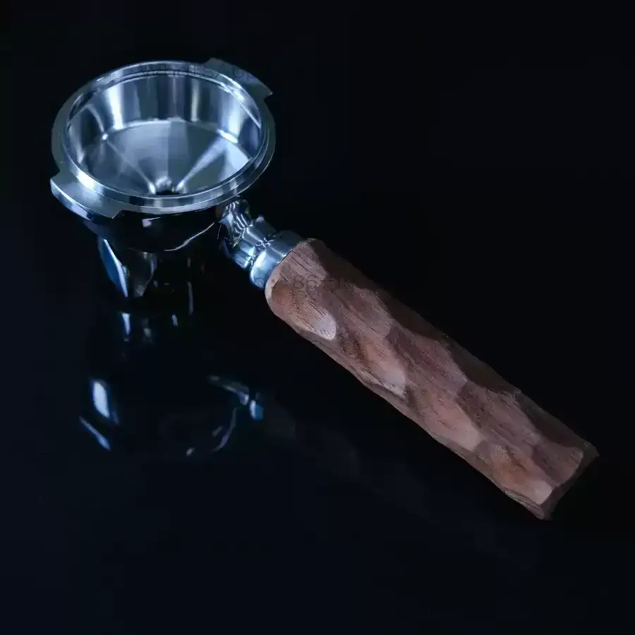 Semi-automatic coffee machine handle walnut wooden handle M10 screw coffee machine accessories