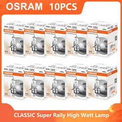 OSRAM CLASSIC H1 H4 H3 H7 Super Rally 12V 100W 80W Car Halogen Headlight High Watt More Bright 3200K Authentic Lamps (10pcs)
