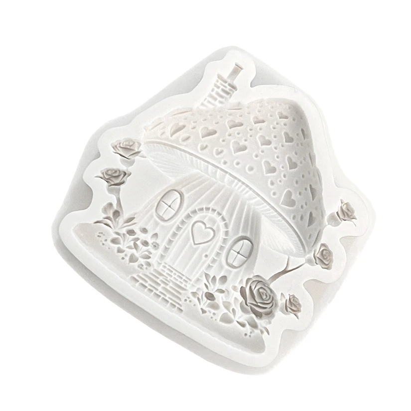 Heart Mushroom Castle Mold 5