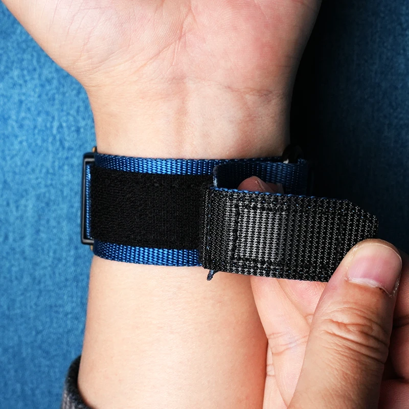 Cinturino in tela traspirante per Casio 5678 Big Mud King II GWG-2000 GWG-2040 cinturino in tela di nylon da uomo braccialetto impermeabile