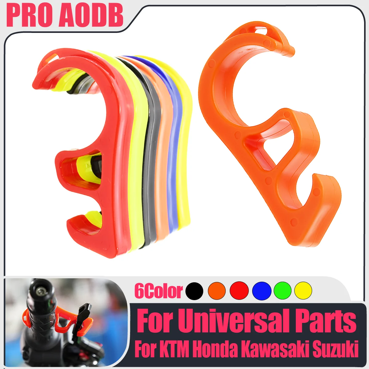For KTM Yamaha Motocross Universal Bicycles Brake Hook Parking Safety Lock Bicycle Slope Parking Lock For Honda Kawasaki Suzuki