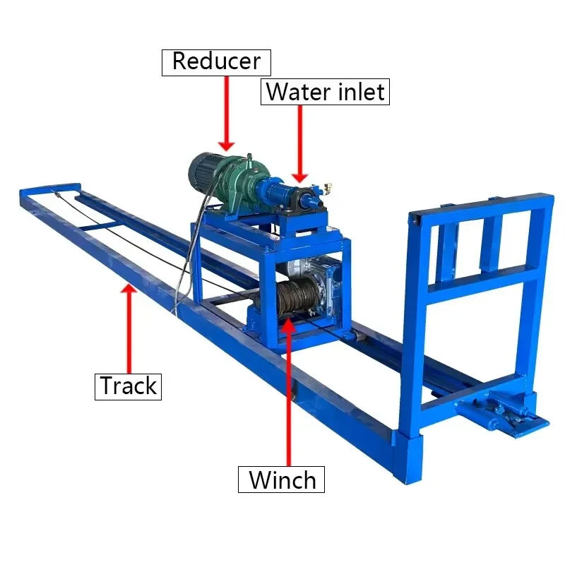 Kleine horizontale bergveerboorinstallatie / 300 m automatische bergveerboorinstallatie / horizontale boorinstallatie