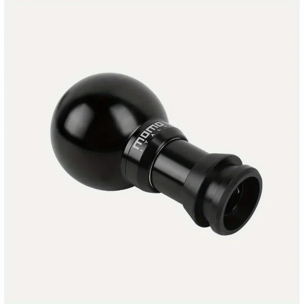 Round Ball Black Aluminum Automatic Gear Shift Knob Shifter