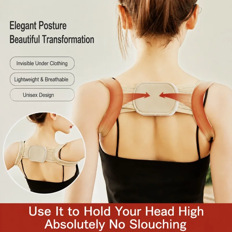 Adjustable Anti-Hunchback Posture Corrector Back Straightener Shoulder Opening Strap Prevent Scapular Inward Rotation Support