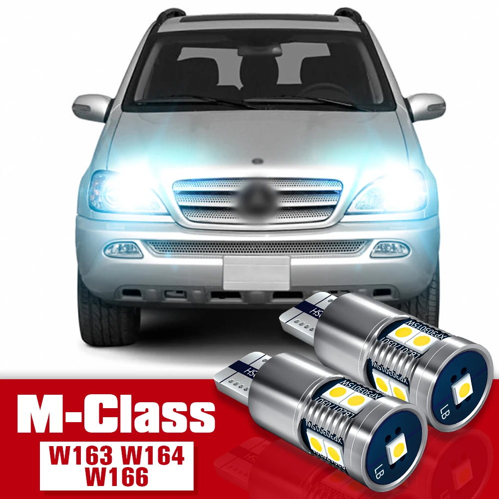 

2x Parking Light Accessories LED Bulb Clearance Lamp For Mercedes Benz M Class W163 W164 W166 2005 2006 2007 2008 2009 2010 2011