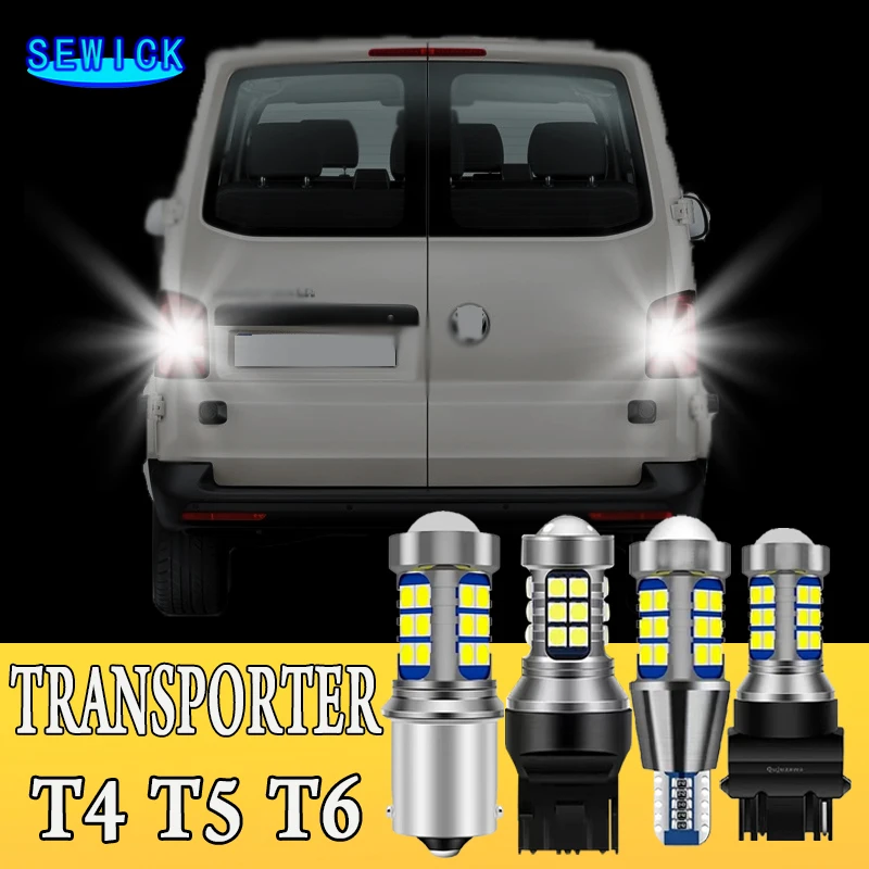 2x LED Reverse Light Backup Bulb Accessories For VW Volkswagen Transporter mk4 mk5 mk6 T4 T5 T6 1990-2016 2012 2013 2014 2015