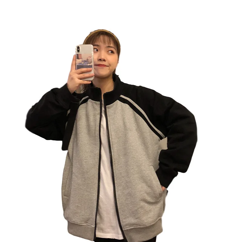 Baseball Jackets Girls Sports Womens Summer Thermal Baggy Bomber Activewear Niche Boho Unisex Multi-Functional Skin-Friendly Y2K - view 5