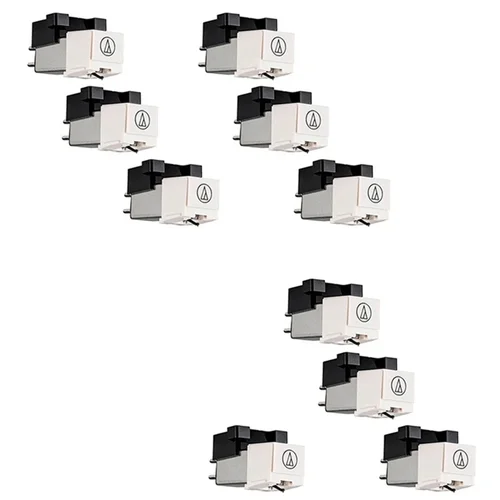 ABUO10Pcs AT3600L lápiz óptico de repuesto LP reproductor de discos de vinilo aguja para tocadiscos fonógrafo Platenspeler tocadiscos