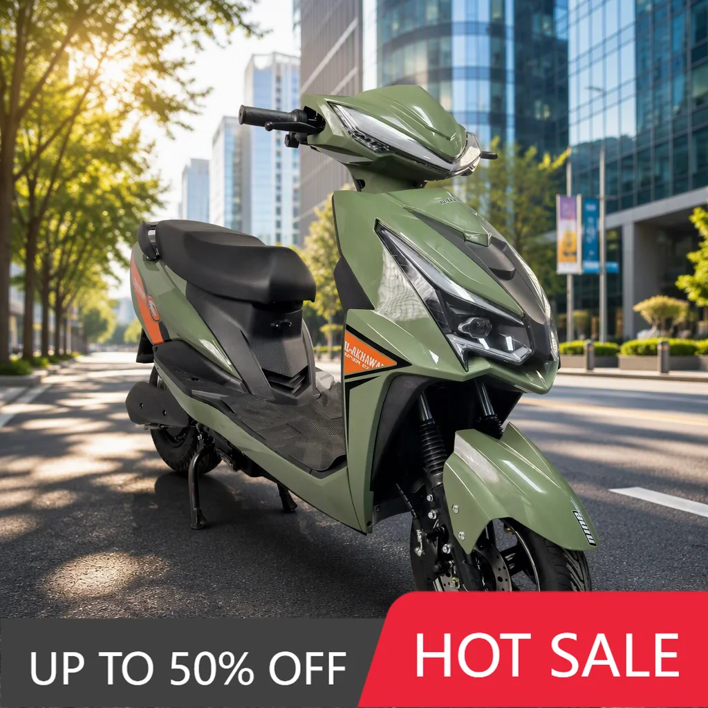 QQA Cross-Border Wolf Samurai Electric Motorcycle 60km/h High Speed Battery Powered Long Distance Transport Manufacturer