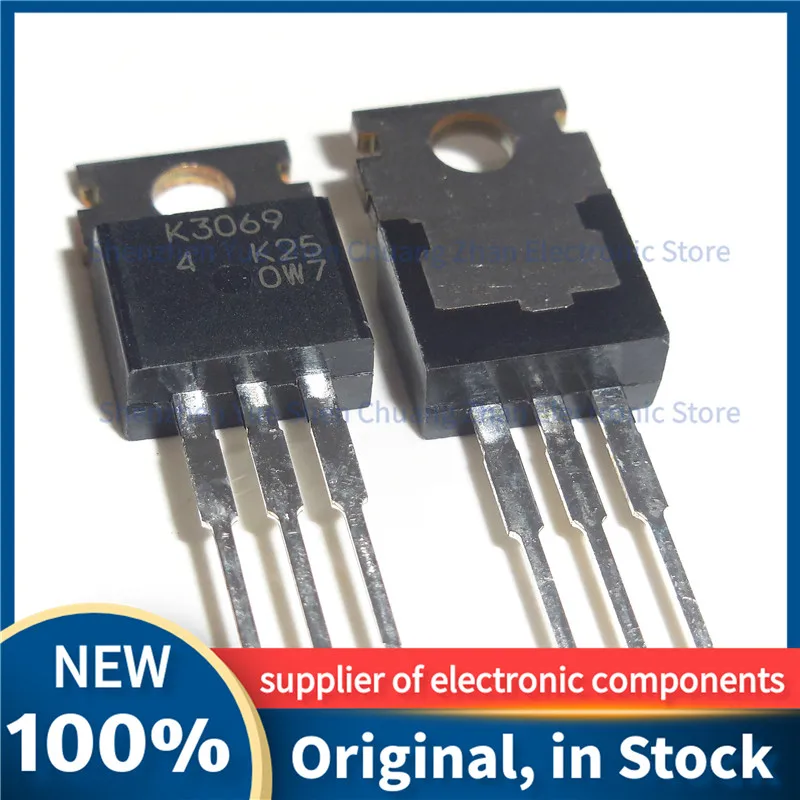 

10Pcs/Lot 2SK3069 K3069 75A 60V TO220 DIP MOSFET Transistor NEW Original In Stock