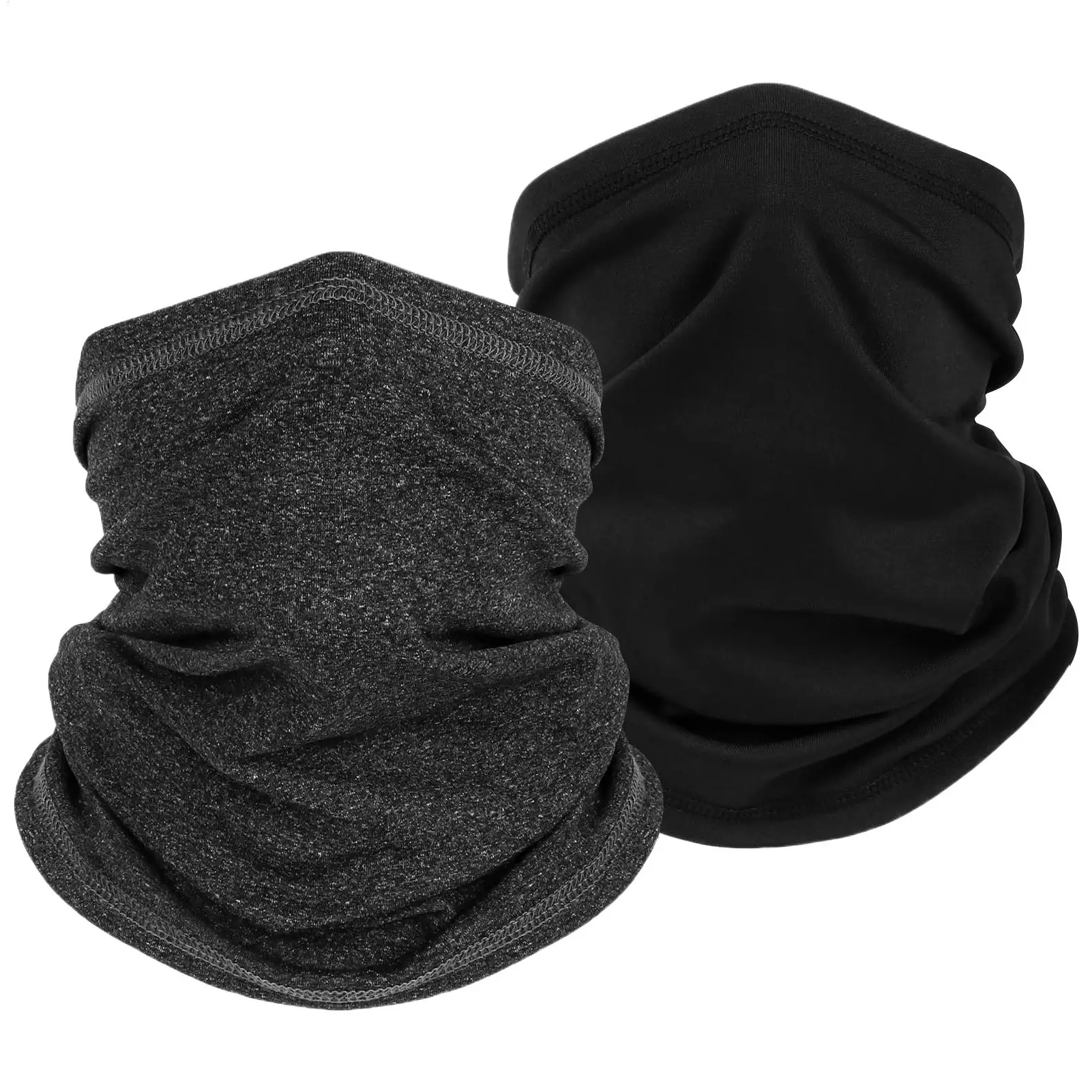 

Motorcycle Neck Gaiter 2 Pieces Face Cover Guard Windproof Neck Scarves For Adult Men Running Riding Fishing Outdoor Motorcycle