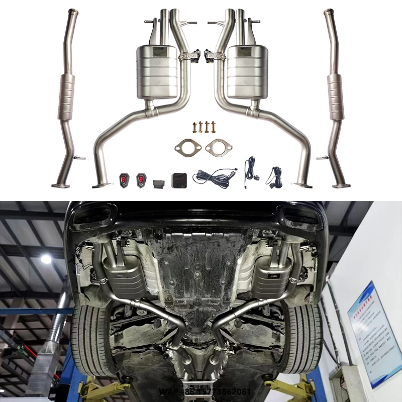 

New PM 2021-2025 W214 W223 Modified and Upgraded Straight Pipe Sports Exhaust for M-Bz E-Class