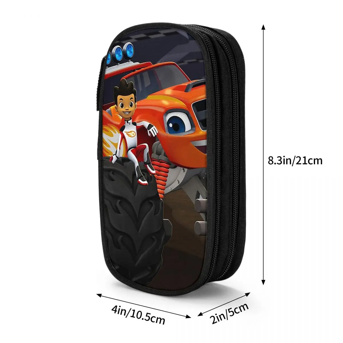 Blaze And The Monster Machines Pencil Case for Kids School Pen Box Pencil Bag Stationery Supplies Pen Holder Bag