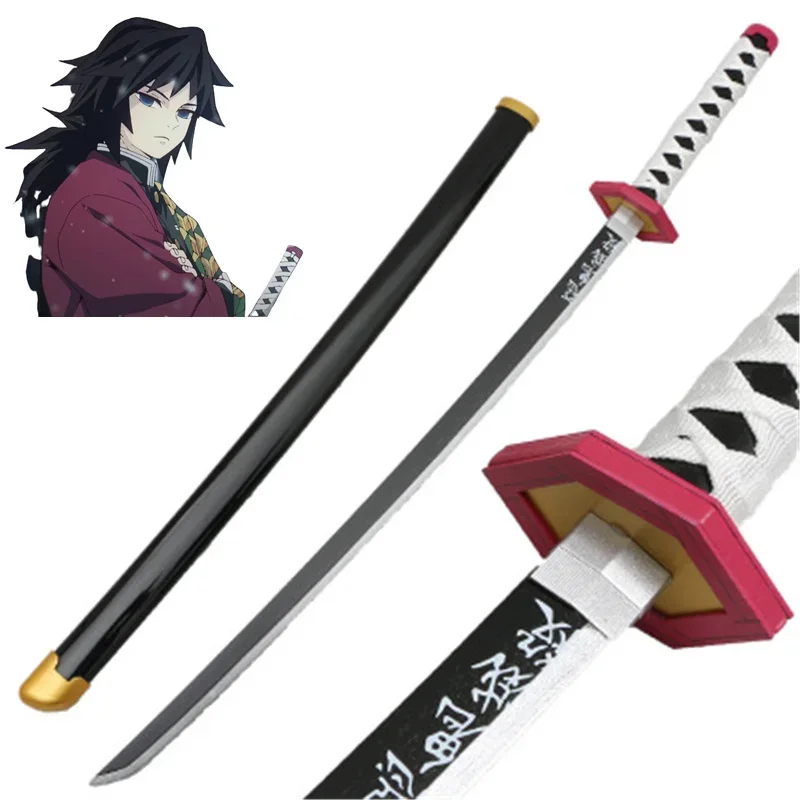 

Cosplay Demon Slayer Tomioka Yoshio 104cm Bamboo Assembled Sword Weapon Anime Kimetsu no Yaiba 41inch Katana Model