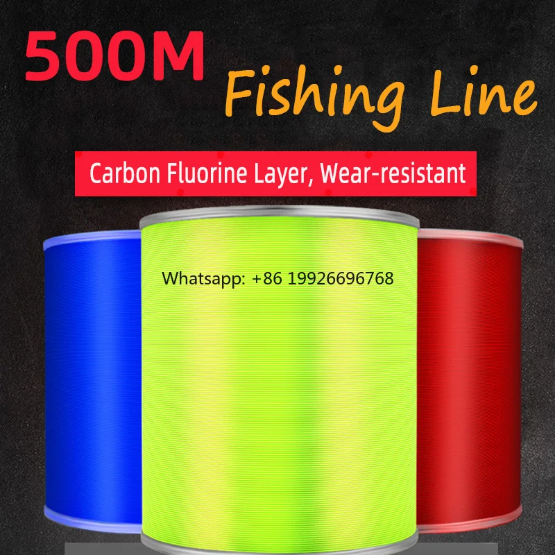 

Customized High Tensile Nylon Fishing Line Mainline Sub Line Saltwater Freshwater Fishing Tackle Diameter 0.1mm-0.6m manufacture