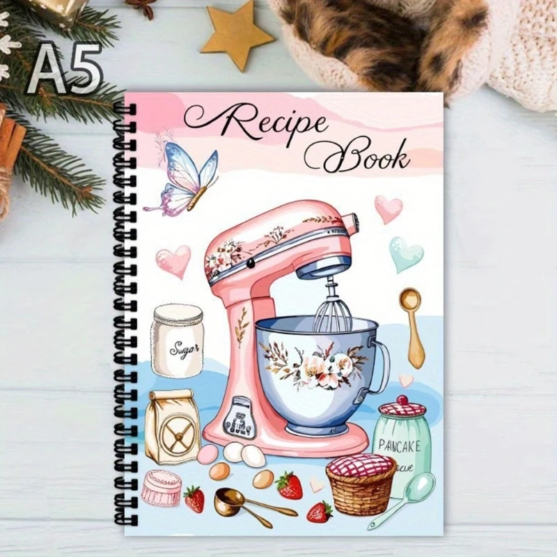  Recipe Book Thick Lined Panes Kitchen Planner For Dietary Following