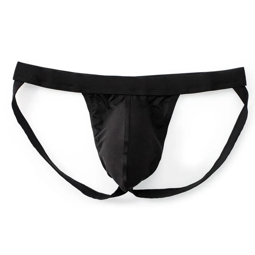 Men's Underwear Underwear Mid-rise Regular Sexy Slight Stretch Solid Color Thongs Black/White Casual Brand New