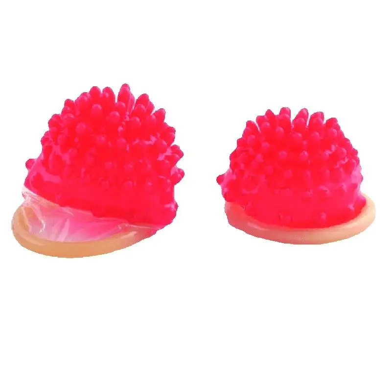 12Pcs VIBRATOR CONDOM Ultra Thin Spike Dotted Stimulate Latex Lubricated SLEEVE Sex Greater Pleasure Adult Sex products for Men