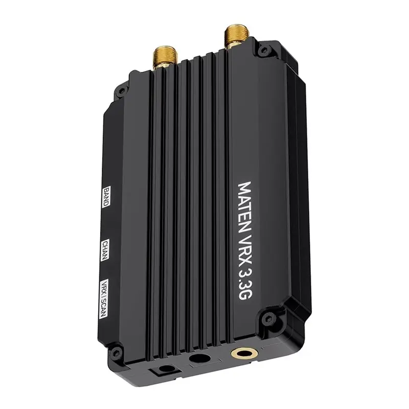 B92B 2X MATEN 3.3G VRX with 3.3G Signal Alarmer Receiver Built-in Buzzer SMA for FPV Long Range Drone DIY