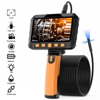 5 Inch Screen Endoscope HD1920 Autofocus HD1080P Single Dual Triple Camera Aviation Plug Car Inspection Borescope Take Photo