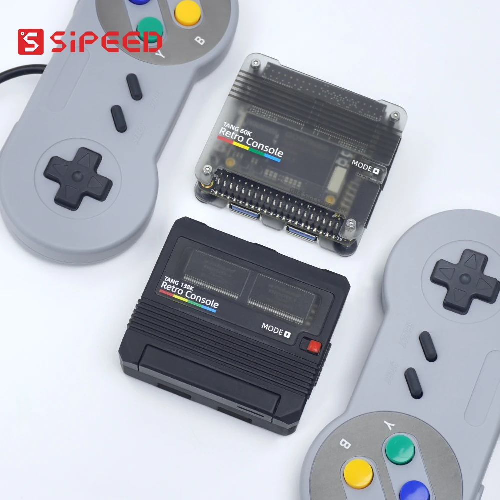 Sipeed Tang Console 60K/138K GOWIN FPGA Console de jeu rétro compacte haute performance, HDMI, double PMOD, RaspberryPi 5 PCIe HAT