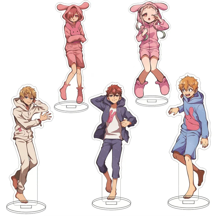 16CM Anime Acryl-Ständer Toilet-bound Hanako-kun ‌   Mitsuba Gensen Yashiro Nene Yugi Amane Cosplay-Figuren, Exquisite Geschenkornamente