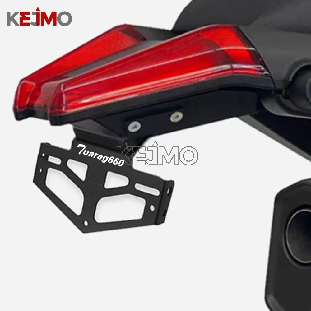 FOR Aprilia 660 Tuareg 660 2021 - 2026 Accessories License Plate Holder Bracket Aluminium Rear Tail Tidy Fender Eliminator Kit