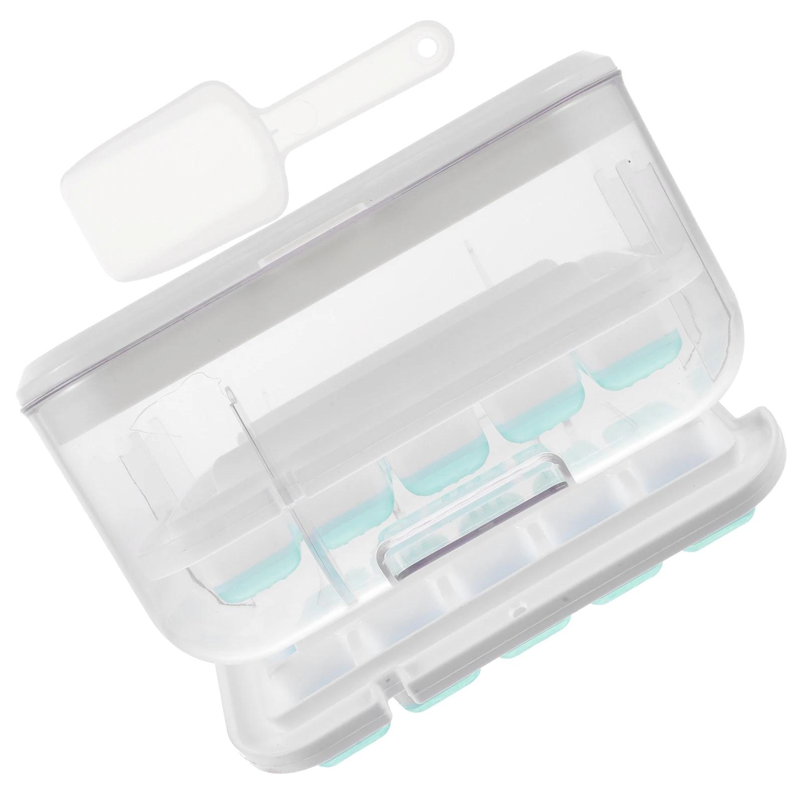 

Ice Cube Mold Silicone Tray Making Tool for Freezer Sphere Maker Soft Bottom Easy Release Food Grade Material High Low