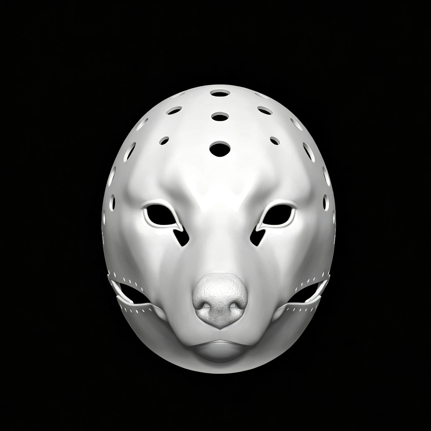 Fursuit American Style Head Base Realistic Canidae Wolf Beast Skull PETG Material Furry Head DIY Cosplay Anime Accessorie