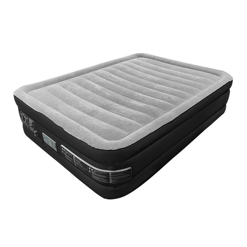 High-raised Queen Air Mattress Comfortable Inflatable Air Bed Outdoor Indoor Furniture Airbed