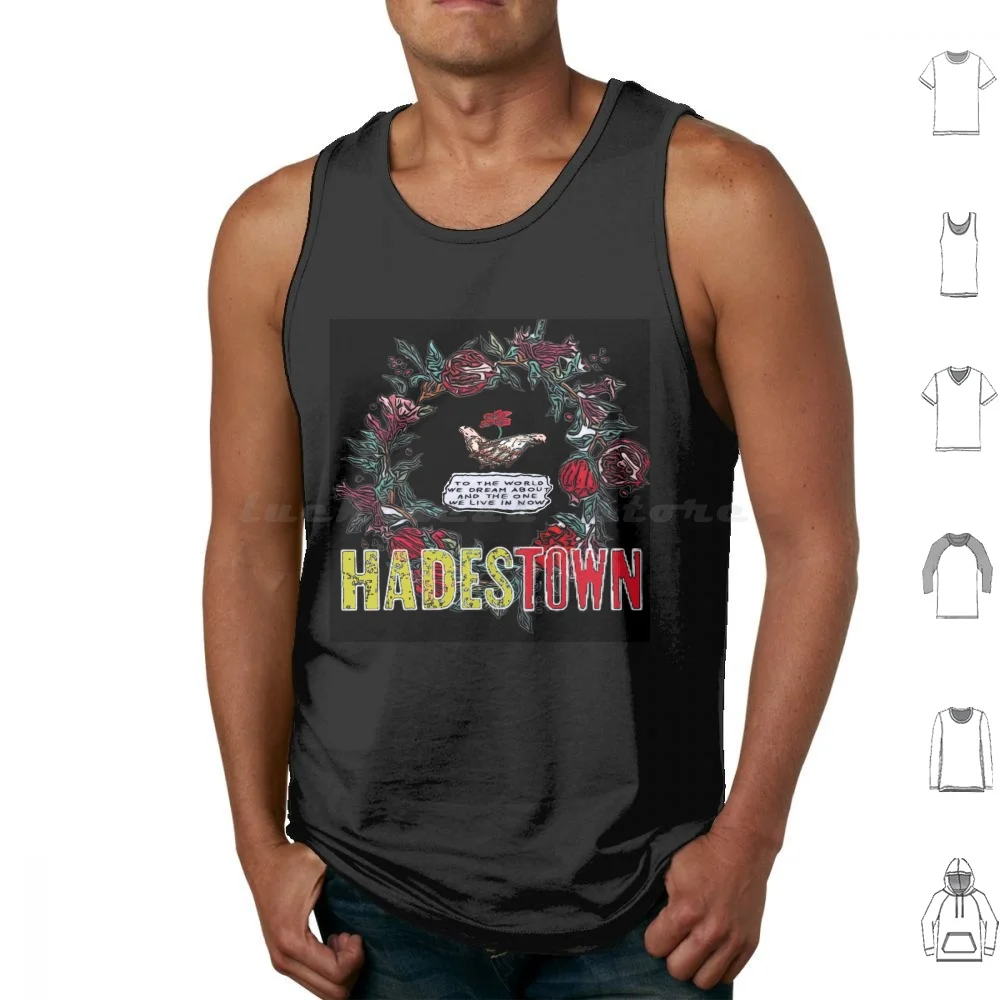 Hadestown Musical Tank Tops Print Cotton Hadestown Musical Stage Theatre Actor Actress Singer Dancer Performer