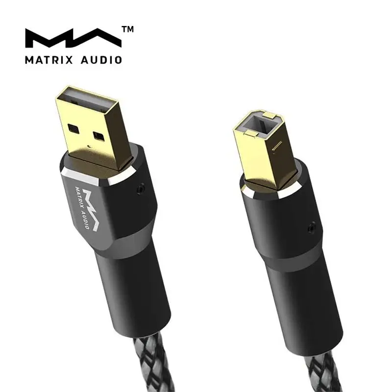 Matrix Audio USB 2.0 Cable A To B Hi-Fi Audio USB Cable (1.2m)