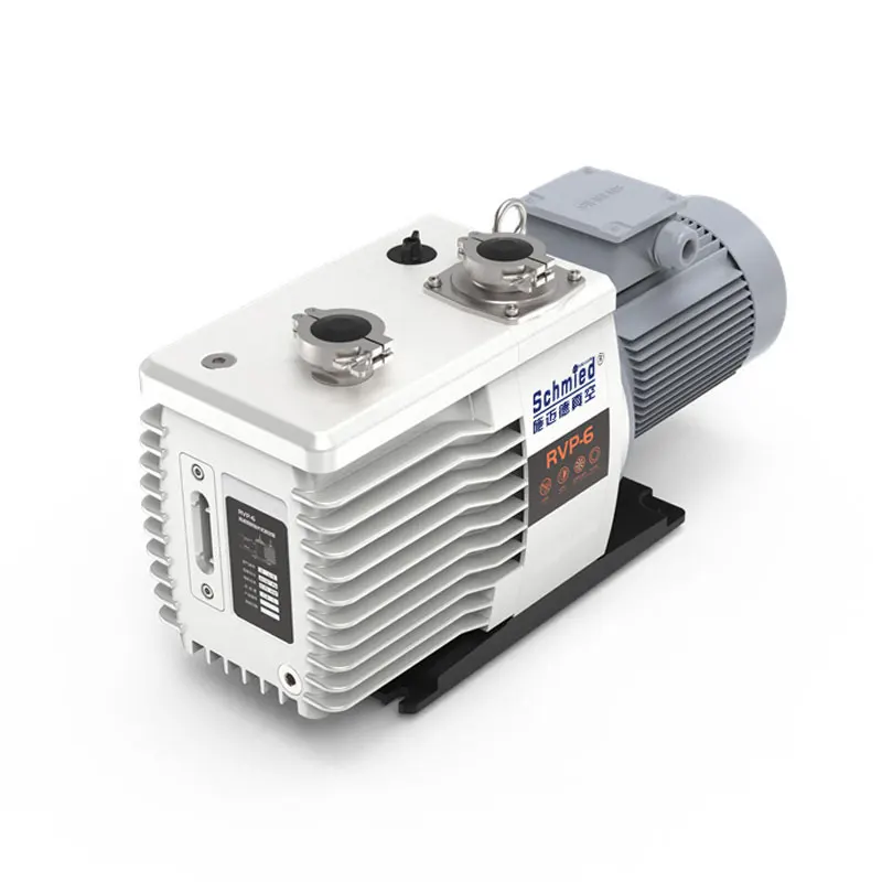 Pompe à vide industrielle réfrigérée à palettes rotatives à deux étages RVP2/4/6/9