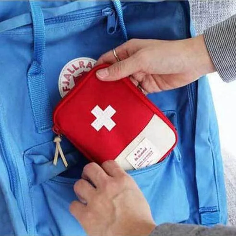 Imagem -05 - Kit de Primeiros Socorros Portátil Bolsa de Medicina Esportes ao ar Livre Acampamento Carro Bolsa Médico para Comprimidos de Emergência Adesivo Bandagem Armazenamento 1pc