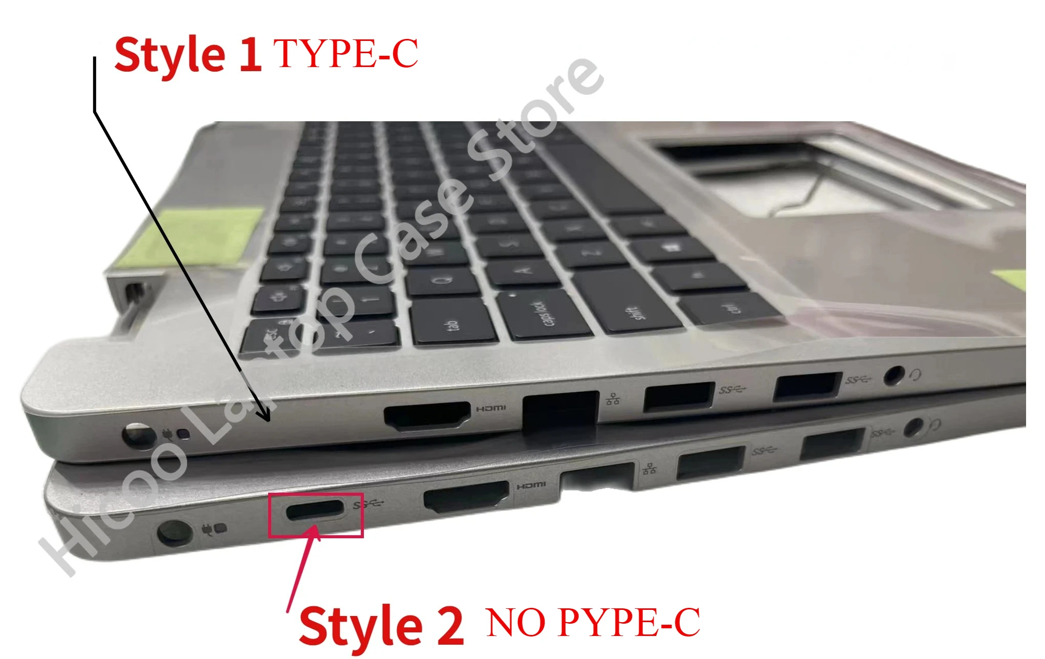 New For Dell Inspiron 15 5000 5593 C Cover Palmrest keyboard 0V5JHC 07G0RN