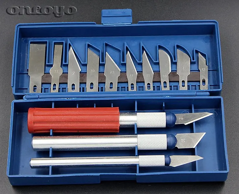 Computer Embroidery Machine Accessories - BARUDAN Six A Generation Of Fixed Knife H 13PCS Hobby Knife Set