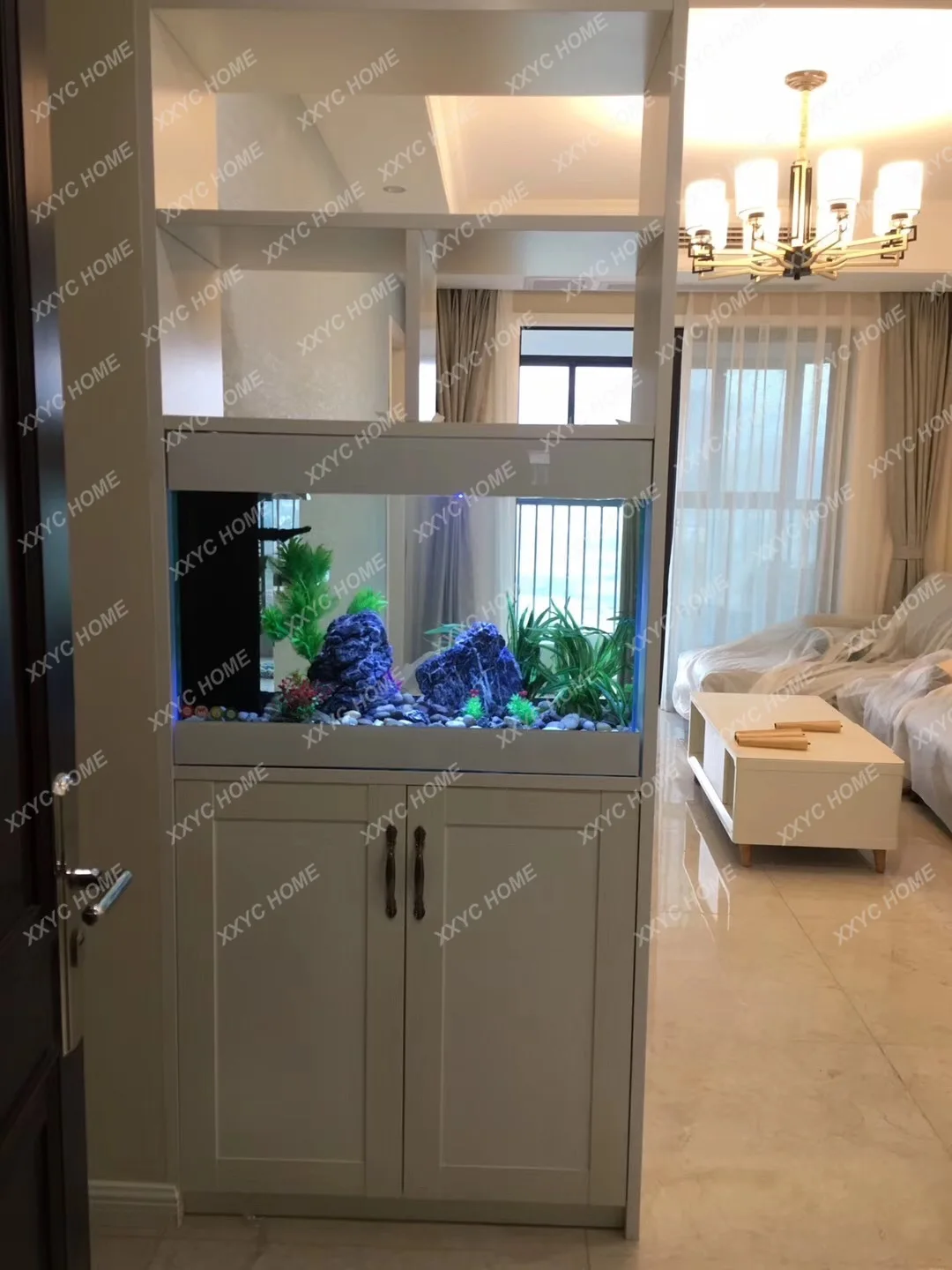 Fish Tank Embedded Wall Fish Tank Living Room Fish Tank Hallway Partition Aquarium Fish Tank