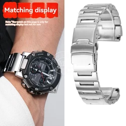 For Casio G-SHOCK Steel Heart Series GST-B300 MWA-100H MWD-100H Stainless Steel Watch Bands Bracelet 20mm Metal Wristband