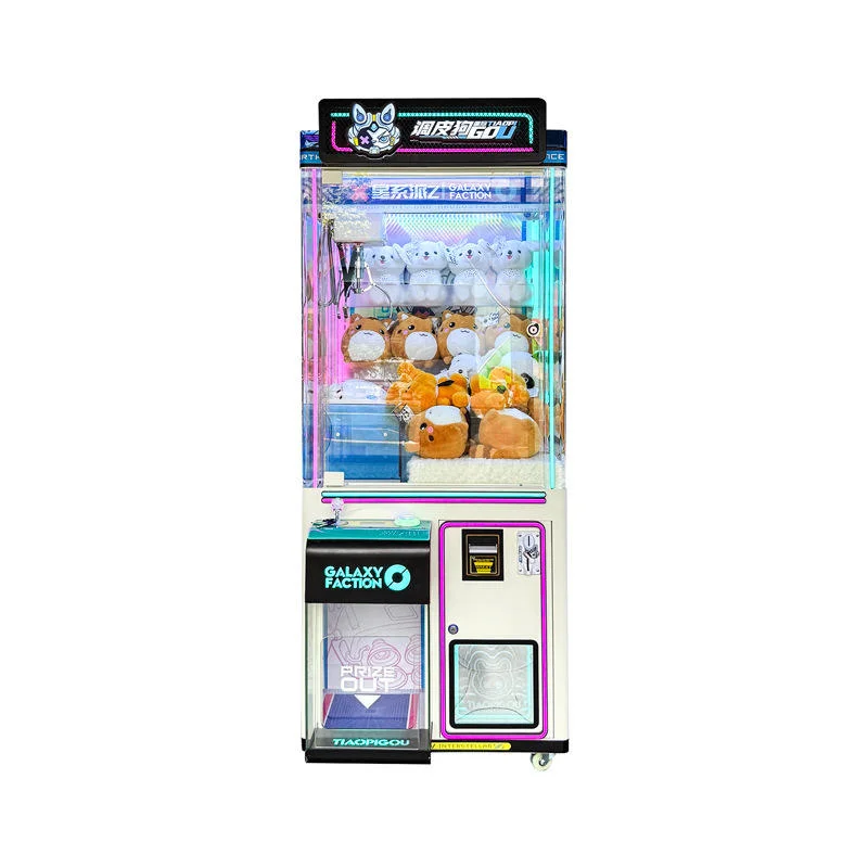 Customizable New TIDE CL02 Metal Plastic Coin-Operated Arcade Claw Grabber Snack Blind Crane Vending Machine 300-600 Pcs