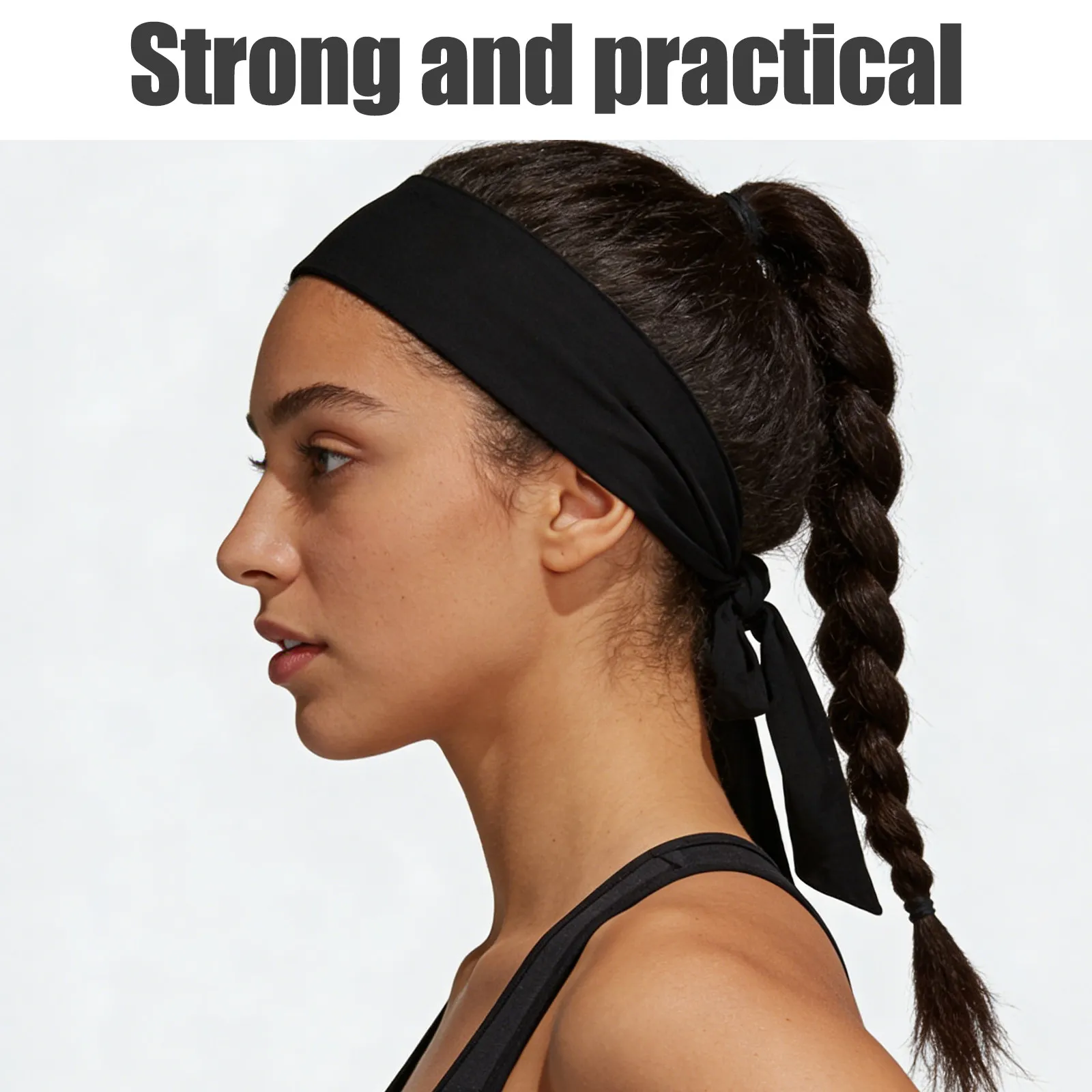 4Pcs Athletic Headbands Men Women Moisture Wicking Sweat Absorbing Non Slip Stretchy Hair Bands Gym Running Yoga Outdoor