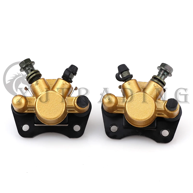 M10 50mm Left/Right Front Hydraulic Disc Brake Caliper Lower Pump For China 50cc-125cc ATV Go Kart Quad 4 Wheel Bike Motorcycle